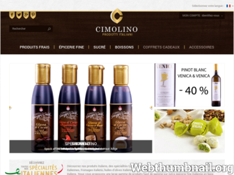 cimolino.fr website preview
