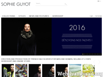 sophieguyot.com website preview