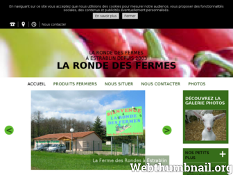 produit-ferme-estrablin.fr website preview