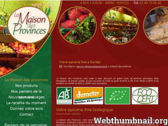 bio-lamaisondesprovinces.fr website preview