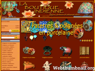 la-boutique-indienne.com website preview