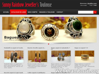 bijoux-sunnyrainbow.com website preview