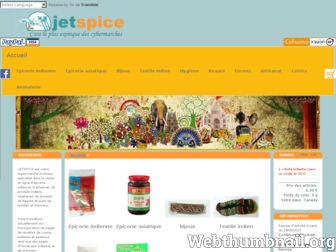 jetspice.fr website preview