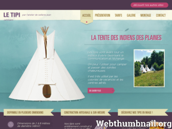 le-tipi.com website preview