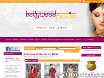 bollywood-fashion-online.com website preview