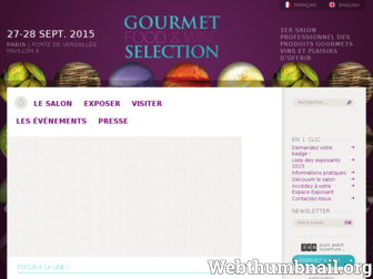 salon-gourmet-selection.com website preview
