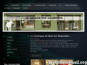 la-maison-des-gourmets.fr website preview