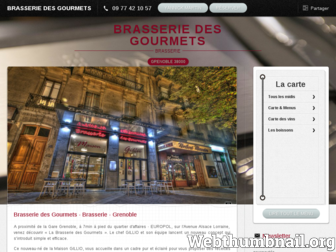 brasseriedesgourmets.fr website preview
