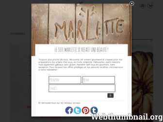 marlette.fr website preview