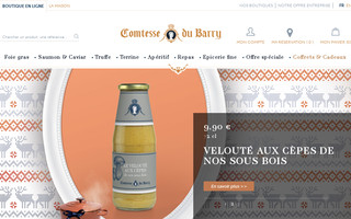 comtessedubarry.com website preview