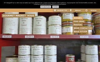 foie-gras-pessac.fr website preview