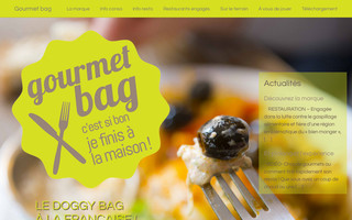 gourmetbag.fr website preview