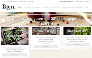 bienlepicerie.com website preview