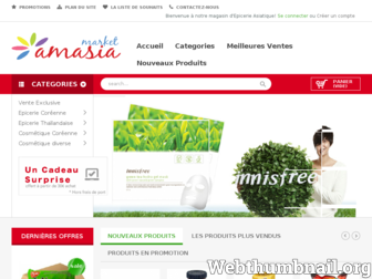 amasia.fr website preview