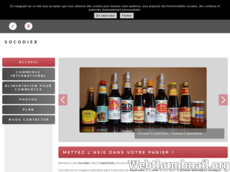 alimentation-asiatique-socodiex.fr website preview