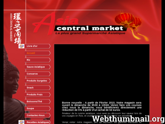 asiacentralmarket.fr website preview