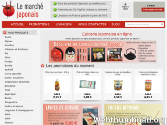 lemarchejaponais.fr website preview