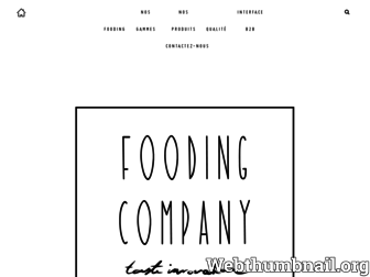 foodingcompany.com website preview