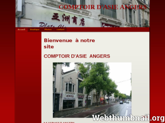 comptoir-asie.com website preview