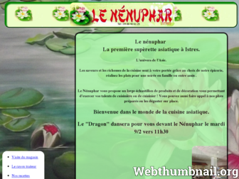 lenenuphar.info website preview