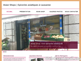 asianshop-lausanne.ch website preview
