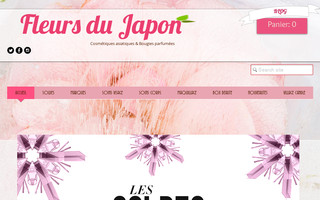 fleursdujapon.com website preview
