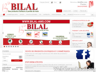 bilal-ams.com website preview
