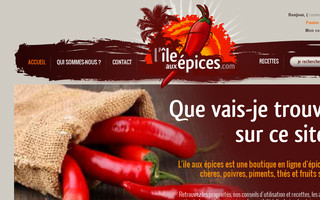 ileauxepices.com website preview