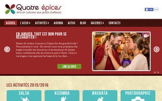 quatre-epices.fr website preview