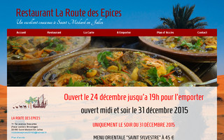 restaurant-saint-medard.com website preview