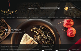 safran-epices-prestige.com website preview