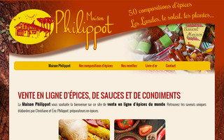 maison-philippot-epices.com website preview