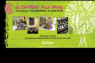 lecomptoirauxepices.fr website preview