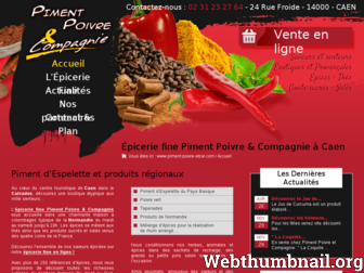 piment-poivre-etcie.com website preview