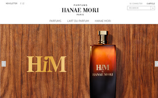 parfums-hanaemori.com website preview