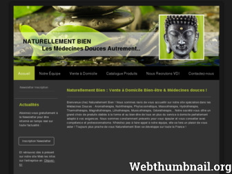 naturellementbien.fr website preview