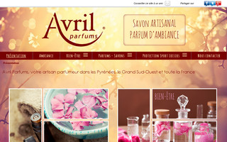 avril-parfums-65.fr website preview