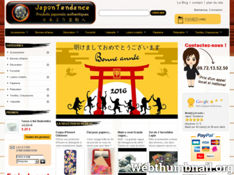 japon-tendance.com website preview