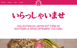 collectiondujapon.com website preview