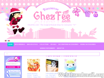 chezfee.com website preview