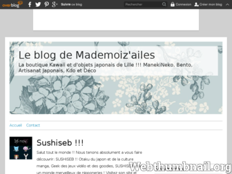 mademoiz.ailes.over-blog.com website preview