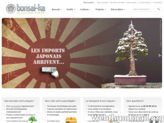 bonsai-ka.com website preview