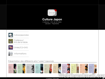 boutiqueculturejapon.fr website preview