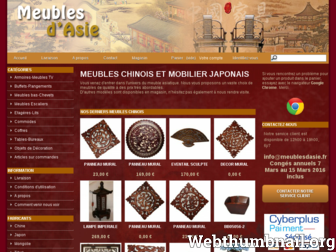 meublesdasie.net website preview
