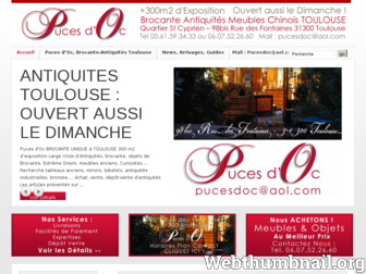 brocante-antiquite.fr website preview