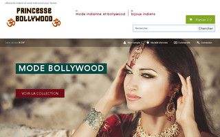 princesse-bollywood.com website preview