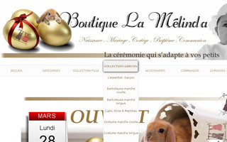 boutiquelamelinda.wifeo.com website preview