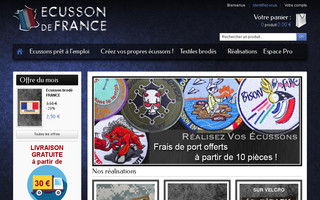 broderies.ecusson-de-france.fr website preview