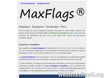 maxflags.fr website preview