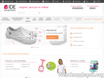 idecollection.com website preview
